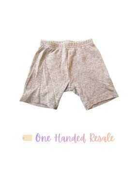 🩳 Carter's Light Grey Comfy Comfortable Stretch Cotton Kids Shorts 12M